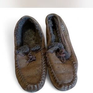 L.L. Bean Men's Brown Suede Loafers
